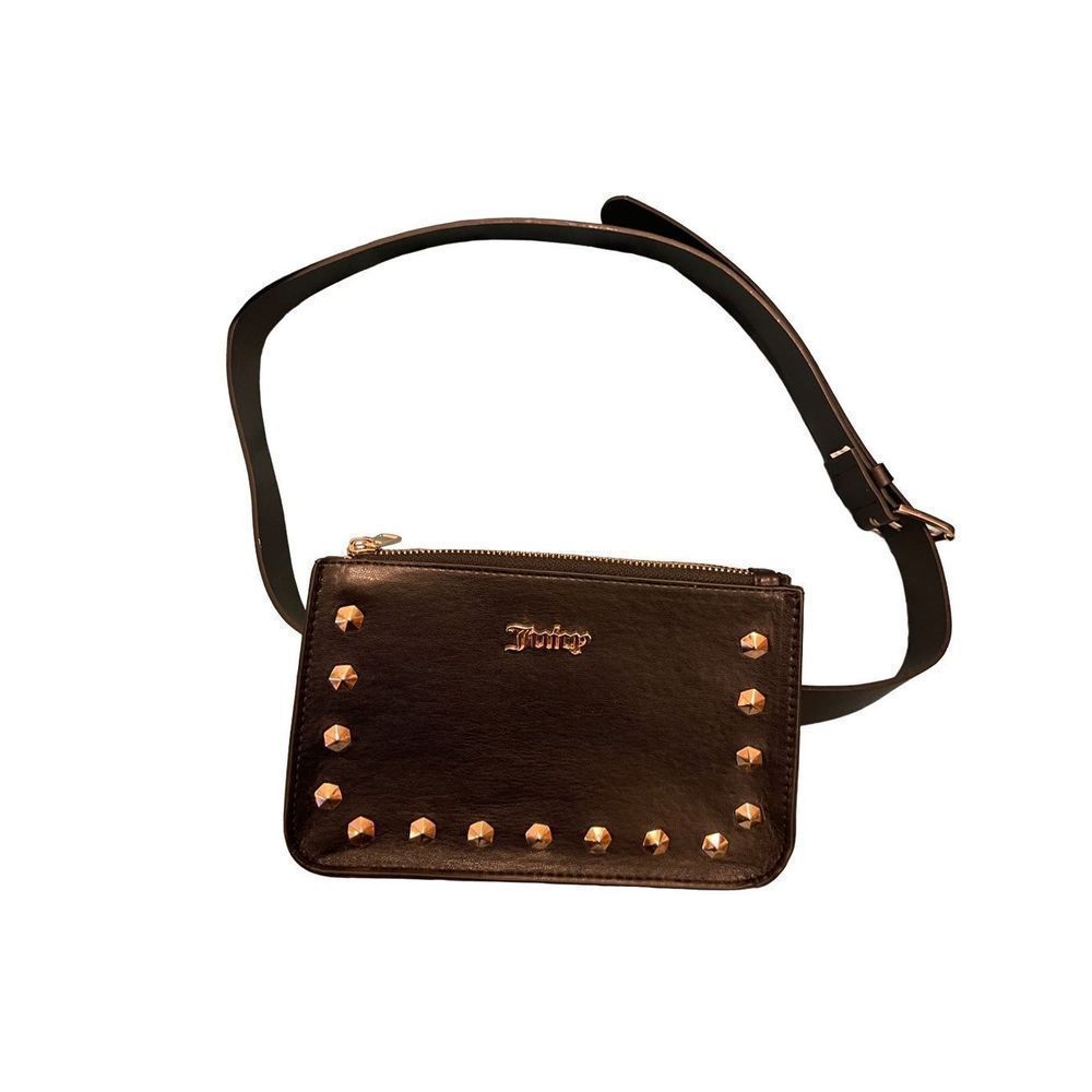 Juicy Couture belt bag - black leather